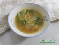 속편한 아침국 아침메뉴 봄동 황태된장국/봄동황태국