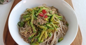 애호박국수 만드는법~ 애호박간장비빔국수 요리