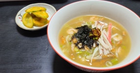 추운 겨울 뜨끈한 한그릇 새우칼국수 만들기