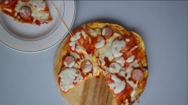 밀가루 없이 계란쌀피자 만들기 : 웰빙피자 다이어트피자