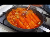포장마차 시장표 가래떡 떡볶이♡
