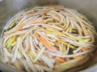 솔치로 육수 낸 어묵국수 초간단 잔치국수