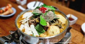 시래기 감자탕, 들깨가루 듬뿍 넣고 끓인 구수한 시래기 감자탕 만들기