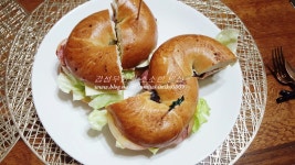 베이컨 베이글 샌드위치, 브런치 메뉴도 간단한 한 끼도 되는 맛있는 샌드위치 만들기