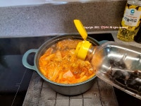 간단한 묵은지 스팸김치찌개 레시피 끓이는법