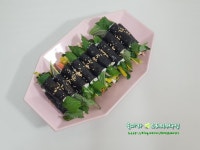 도시락메뉴 간단한 꼬마김밥 꼬투리김밥/꽁다리김밥