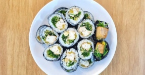 봄나물 김밥 봄향기 가득한 달래김밥