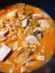 베이키드빈스콩(부대찌개콩)스팸김치찌개!