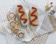 밥도그 만들기 나들이 도시락으로 좋은 아이 간식