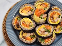 치즈 김밥 스팸김밥 만들기 김밥 옆구리 안터지게 싸는법