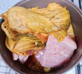 돼지고기 김치찜 ) 고기 듬뿍 넣고 만드는 김치찜~
