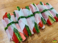 손님초대요리- 큰 레시피없이 간단하게 훈제오리 무쌈말이 만들기