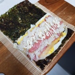 명란 마요김밥만들기. 김밥 재료가 마땅히 없는데 김밥을 먹고 싶으시다면 ...
