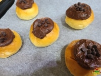 오븐, 모닝빵으로 만드는 간단간식! 달콤한 초코번 만들기