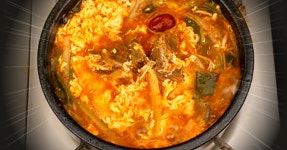 초간단 얼큰 갈비 육개장