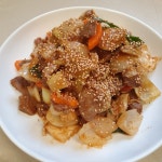 소고기 찹스테이크 만드는법 야채 듬뿍 찹스테이크 만들기