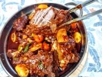 매운소갈비찜 시판양념으로 맛내기