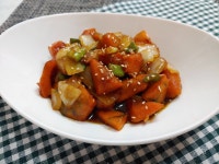 단호박간장조림 단짠단짠 간단하게 단호박 밑반찬 만들기