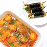 [명절 꼬마김밥 송편 떡볶이] 남은 추석나물, 떡 활용법