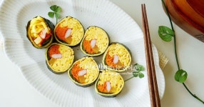 키토 김밥 만들기 키토식 계란지단 김밥 레시피