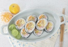 유부김밥 만드는법 나들이 소풍 도시락