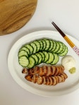 야식으로 딱! 좋은 오이 곁들인 명란구이 만들기