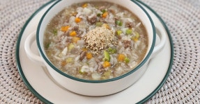 소고기죽 소고기 야채죽 만들기 수능도시락 메뉴