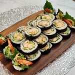 새우 마요 김밥 크래미 오이 김밥 김초밥 만들기 새우요리 김발없이 김밥 예쁘게 싸는법