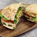 참치 샌드위치 만들기 피타브레드 샌드위치 만들기