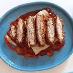 남은 돈까스의 변신, 김피돈 (김치 피자치즈 돈까스 꿀조합)