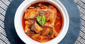 새송이버섯 간장두부조림 새송이버섯 간장두부조림 