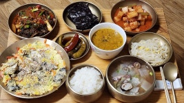제철 식재료로 맛있게, 우리 집 주말 밥상