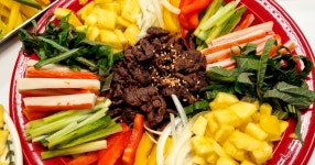 불고기 월남쌈 땅콩소스 만들기 월남쌈 고기양념 단짠 불고기 7가지 야채