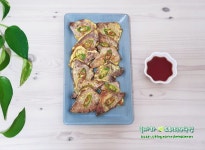 눈에좋은음식 새해 간단 술안주 별미 순대간요리 순대간전