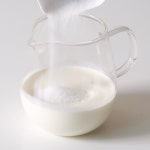 블루크림라떼 만들기