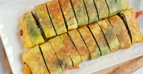 계란말이김밥 와... 이거 정말 별거없는데 너무 맛있어요