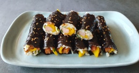 맛있게 매콤 맛있는 땡초김밥 꼬마김밥만들기