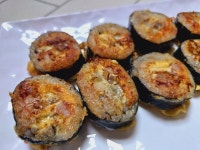남은김밥 활용 김밥전 만들기