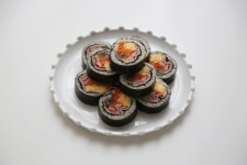 베이컨김밥 (도시락메뉴 봄소풍도시락 김밥레시피 김밥속재료)