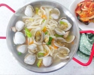 동죽 칼국수 만들기 동죽 요리 동죽해감