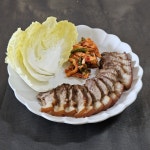 유명보쌈집 쌈싸먹는 맛 막걸리 보쌈
