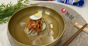 숨겨져 있던 환상적인 조합 맛집 게살냉면