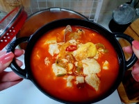 비교할 수 없는 맛! 순두부찌개 초간단 맛내기~