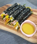 기본 재료만 넣어도 맛있는 꼬마 김밥 만들기