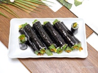 매콤 진미채 김밥 만들기 진미채 꼬마김밥