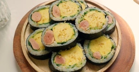 명란오이김밥 딱 3가지만 준비해보세요~ 3가지만 넣어도 끝내주는 김밥
