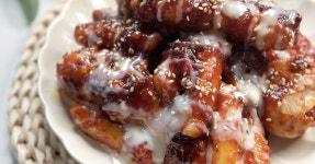 치킨떡볶이 기름떡볶이와 치킨의 운명적 만남! 편스토랑 류수영 치킨기름떡볶이