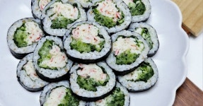 크래미 오이 김밥 크래미김밥 오이김밥