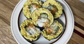 광어묵은지키토김밥