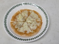 허니갈릭또띠아피자 레시피